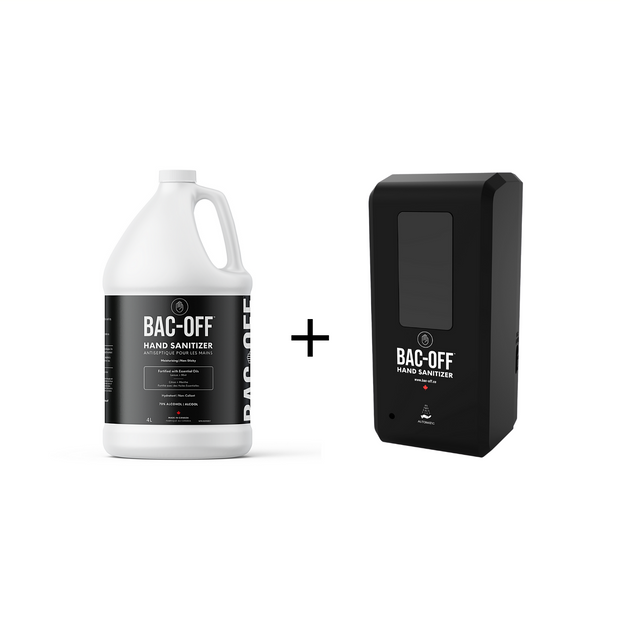 Smart Spray Dispenser + 4L Hand Sanitizer Bundle